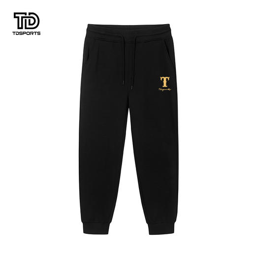 tdsports唐代运动潮牌字母印花夏季新款宽松针织长裤 商品图0