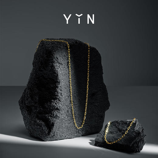 「易」摩登锁链项链 商品图2