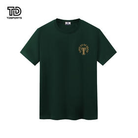 tdsports唐代运动国潮风潮牌字母印花2024年夏季新款上衣T恤短袖