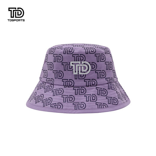 tdsports新款印花紫色渔夫帽四季防晒遮阳帽子百搭休闲 商品图5