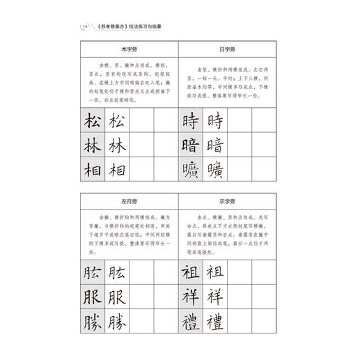 《苏孝慈墓志》技法练习与临摹 商品图2