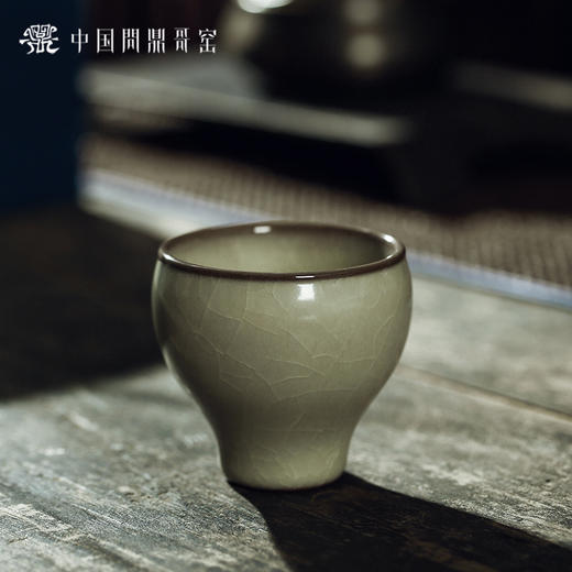 问鼎哥窑致巧款精工款泉下杯 商品图0