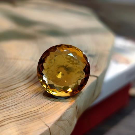 天然黄水晶戒面 商品图5