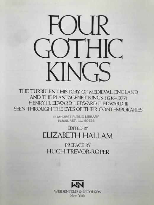 四位哥特国王：英格兰中世纪动荡史（馆藏） 约300幅插图 精装大16开 商品图3