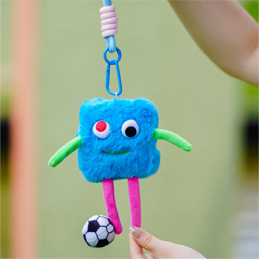 咔哒心系列毛绒钥匙链 商品图5