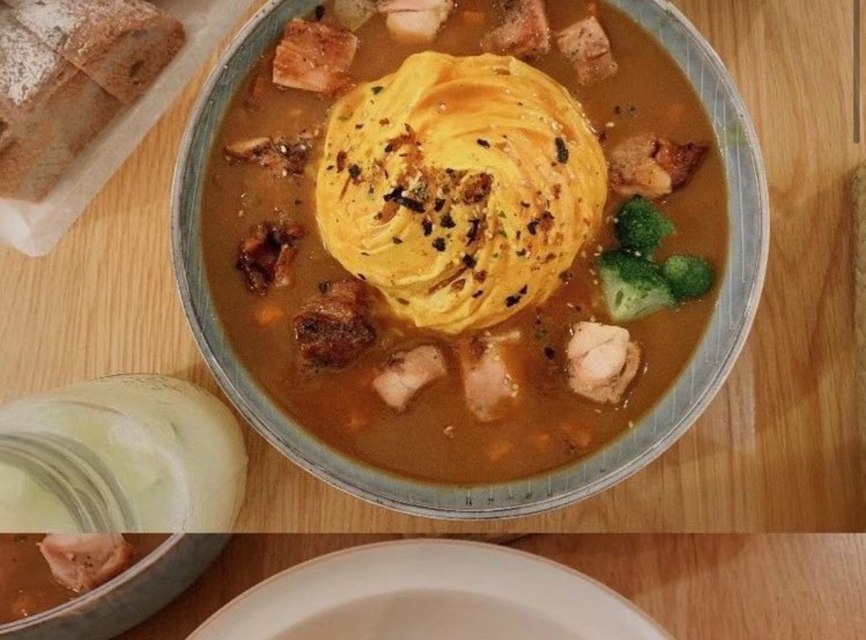 照烧鸡腿蛋包饭