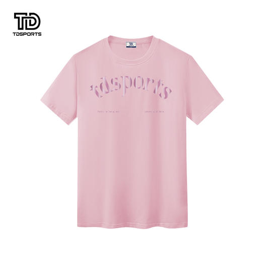 tdsports唐代运动国潮风潮牌字母印花2024年夏季新款上衣T恤短袖 商品图2