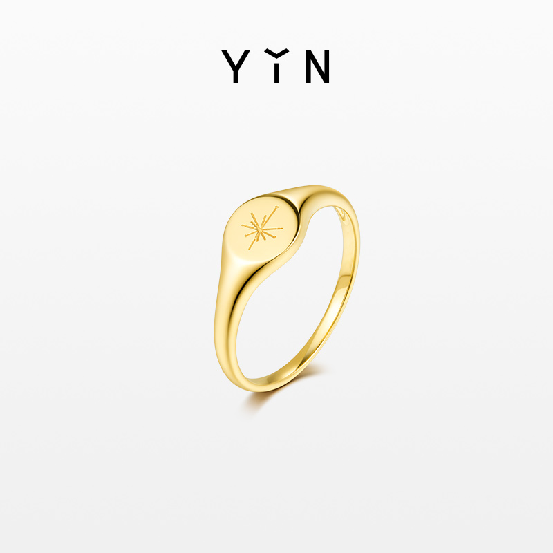 「印」精致印章戒指