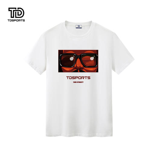 tdsports唐代运动国潮风潮牌卡通印花2024年夏季新款上衣T恤短袖 商品图0