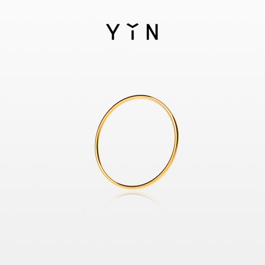 「易」Essentials系列-一轮暖金戒指 商品图0