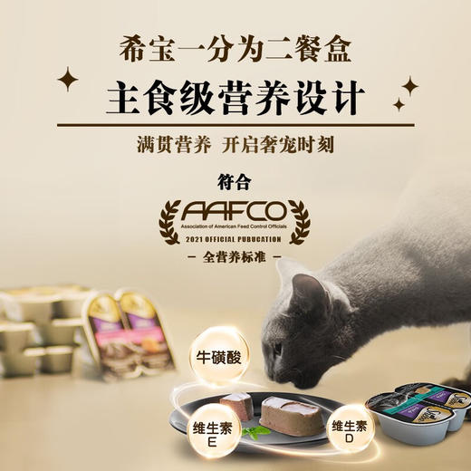 希宝（Sheba）一分为二餐盒 猫主食罐猫零食 75g 商品图1