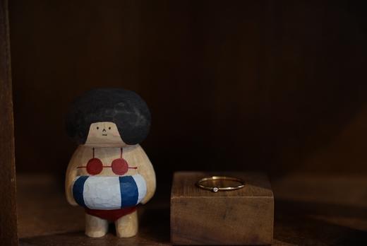 T O I L E  圆形镂空戒指​(Round Dia Ring R204) 商品图0