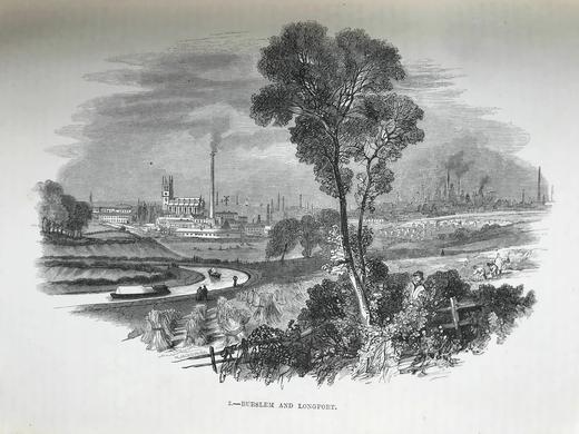 约19世纪后期 大英帝国风光图集（卷4） 百余幅精美版画插图 真皮精装16开 商品图8