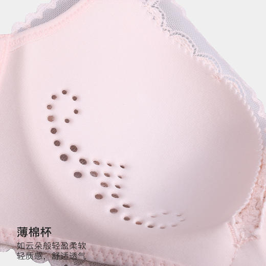 美季美优M云与繁星洞洞杯文胸W452B03 商品图2