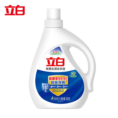 立白 除菌去渍洗衣液500g*3瓶3斤 商品图1