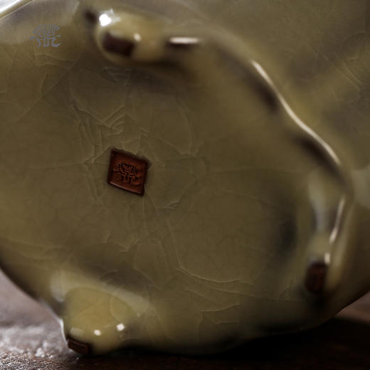 问鼎哥窑致巧款云祥水洗 商品图2