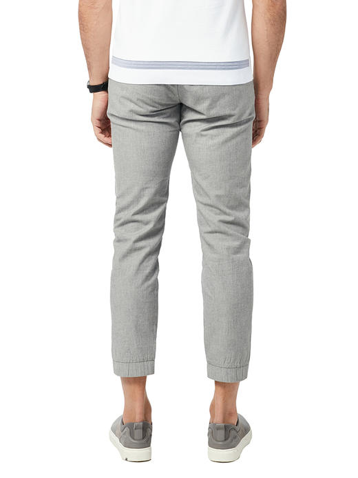 callisto灰色棉混纺休闲裤 SNCPW170GY 商品图2