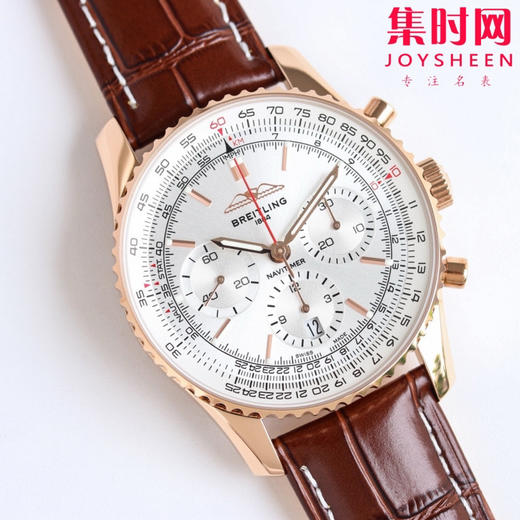 百年灵新款航空计时系列 B01计时男士机械腕表 Navitimer 1 B01 Chronograph迭代款无疑是地道的航空计时腕表 商品图1