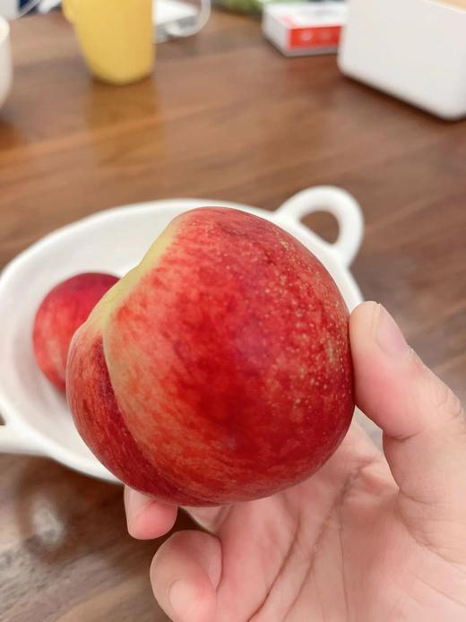 老米优品🍑个不大，但巨甜！《阳山水蜜桃》口口爆汁，新品种~ 蜜桃中的爱某仕 红珍珠水蜜桃 香甜可口 齿齿留香  爱不释口！孩子老人の真爱蜜桃！桃子水果当季 现摘！ 商品图1