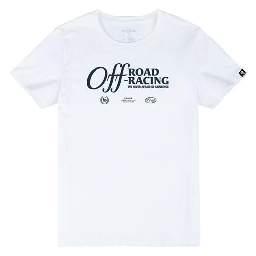 自由基地简约越野文化设计印花图案夏季短袖T恤衫户外休闲青年服 NMT-2127 商品图2