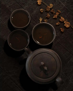 虎钮錞于便携式茶具