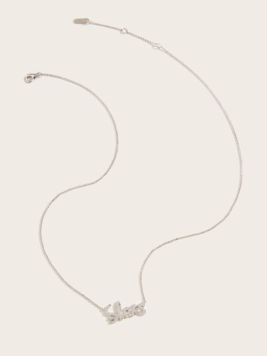 【品牌授权】LACLOCHE纯银镀白金“STARS”繁星项链 颜色：白金色； 材质：925银 商品图1