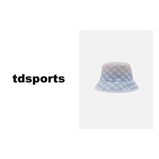 tdsports新款渐变色印花渔夫帽四季防晒遮阳帽子百搭休闲 商品图11