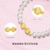 周六福淡水珍珠手链女款S925银蝴蝶结珍珠手串手饰优雅送女友礼物 商品缩略图1