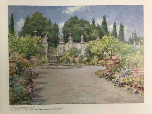 夏日午后：威廉·梅里特·蔡斯风景画集 88幅彩色37幅黑白插图 精装大16开 商品图9