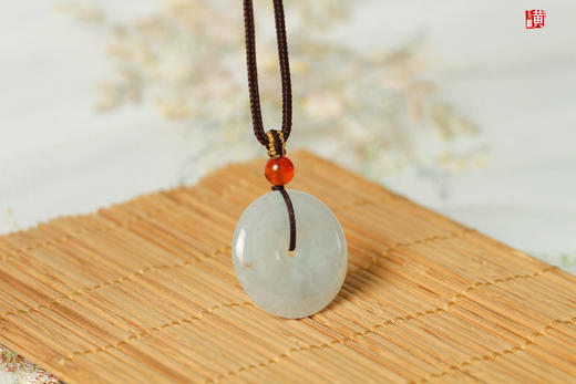 天然翡翠平安扣吊坠  配精美挂绳 商品图2