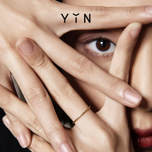 「易」Essentials系列-一轮暖金戒指 商品图1