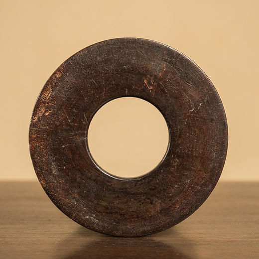 清 黄花梨束腰笔筒 商品图3