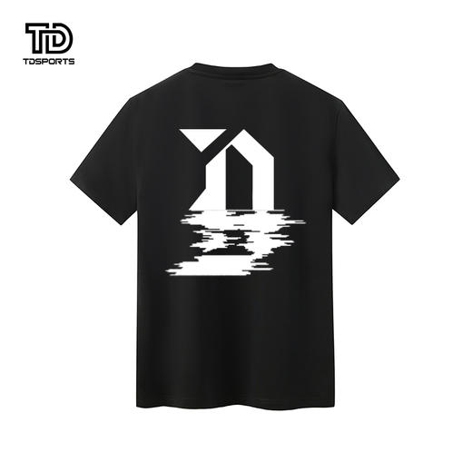 tdsports唐代运动国潮潮牌字母印花2024年夏季新款上衣T恤短袖 商品图3