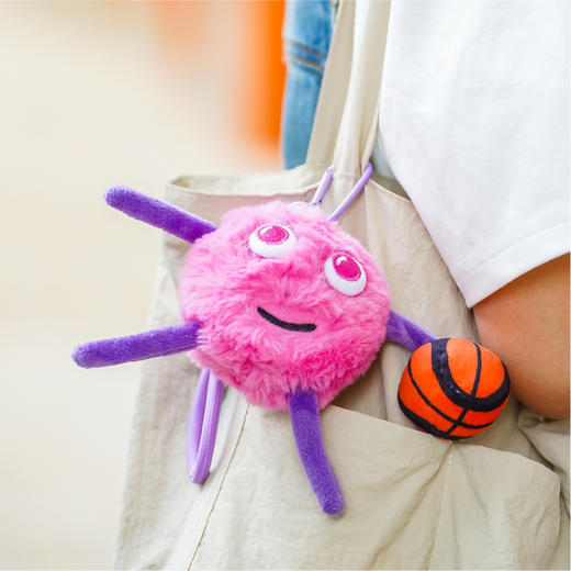 咔哒心系列毛绒钥匙链 商品图2