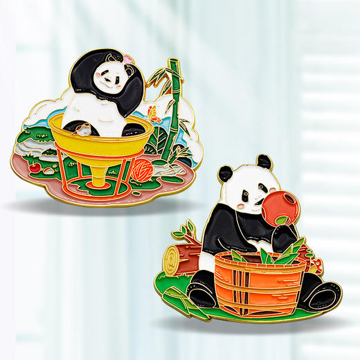 冰箱贴(大黄碗/熊猫转球) 商品图0