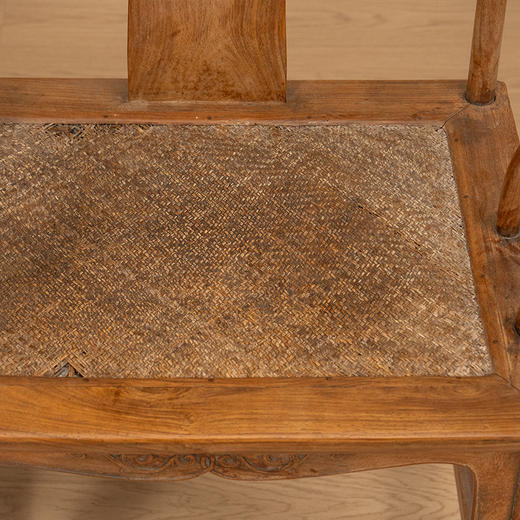 清 红木螭龙纹圈椅（一对） 商品图2