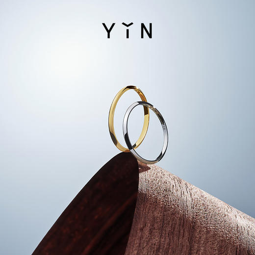 「屹」山棱戒指 - 一重 商品图1