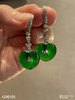 老坑近玻璃种帝王绿爱心耳坠【4290105】具体价格微信咨询 商品缩略图6