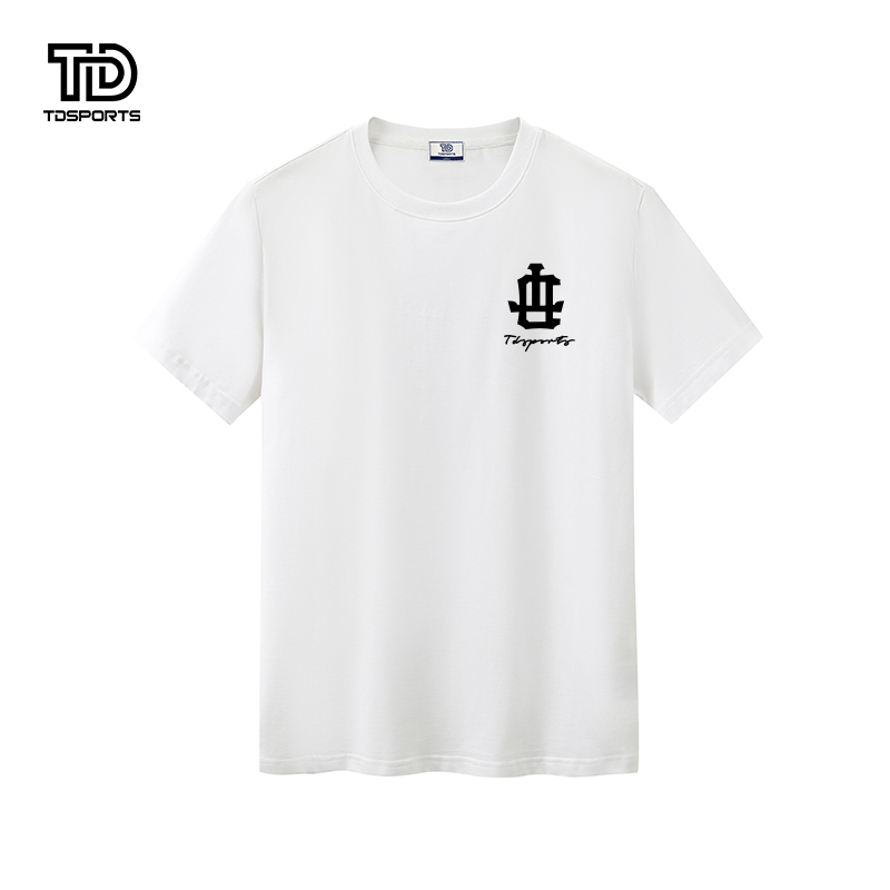 tdsports唐代运动国潮潮牌字母印花2024年夏季新款上衣T恤短袖