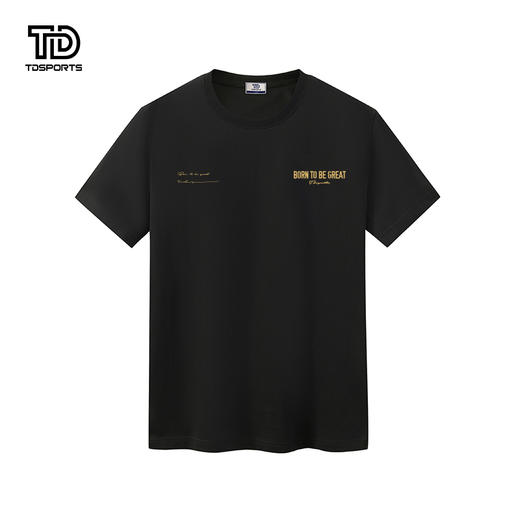 tdsports唐代运动潮牌国潮风老虎印花休闲圆领短袖上衣T恤短袖 商品图0