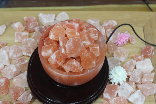 盐灯-满盆 扩香盐灯小夜灯 桌面摆件 好眠 商品图5