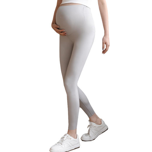 摩登孕妈孕妇打底裤春夏薄款外穿运动瑜伽芭比鲨鱼裤孕期托腹裤子孕妇装M-XXL 商品图4