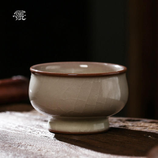 问鼎哥窑致巧款精工瑾瑜杯 商品图0
