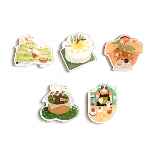 fishtank鱼缸咖啡冰箱贴赠品*1  款式随机 商品图0