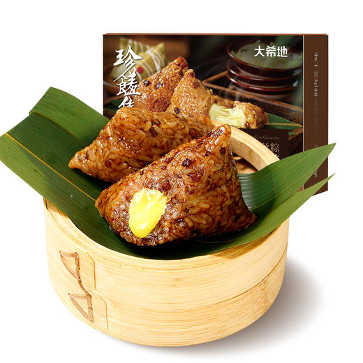【大希地】一口拉丝粽(鲜肉芝士味）400g*1 商品图0