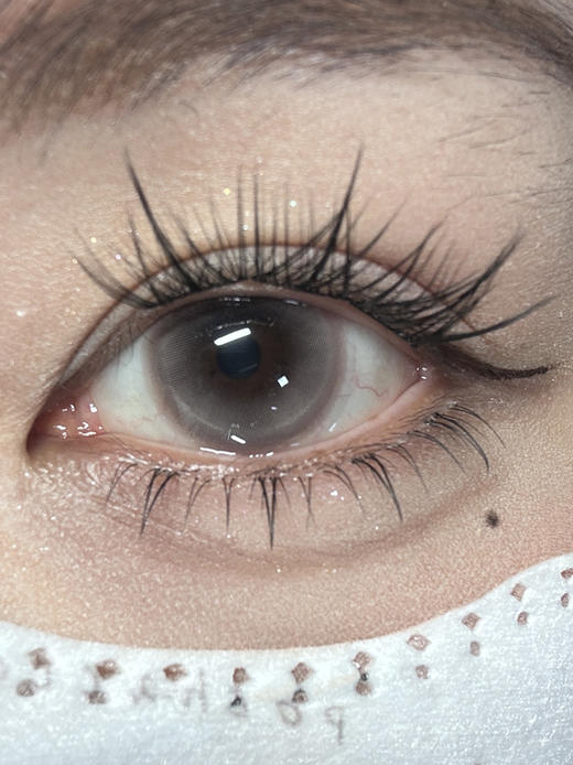 Beeruscon 软软蜜桃 半年抛 两片 14.5mm 参考着色 13.7mm 基弧 8.6 含水 38% 新锐国货 商品图3