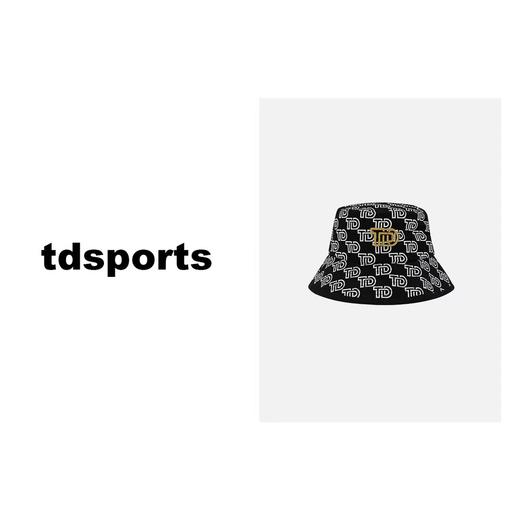 tdsports新款印花黑色渔夫帽四季防晒遮阳帽子百搭休闲 商品图10