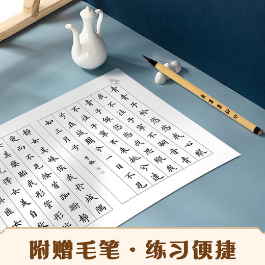 墨点字帖 静心手抄小楷描红宋词  成人毛笔字书法纸初学者小楷入门软笔描红字帖(李亲惠) 商品图2