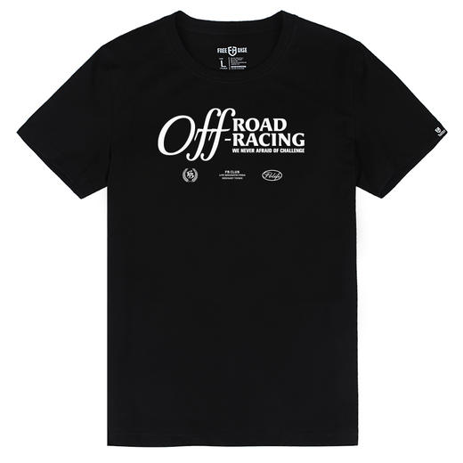 自由基地简约越野文化设计印花图案夏季短袖T恤衫户外休闲青年服 NMT-2127 商品图8