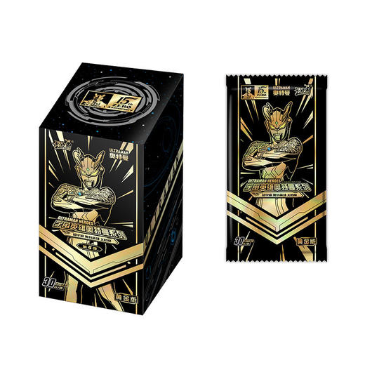 卡游 超宇宙奥特英雄X 档案 黄金版第4弹KAYCUTM-GD-004 商品图0